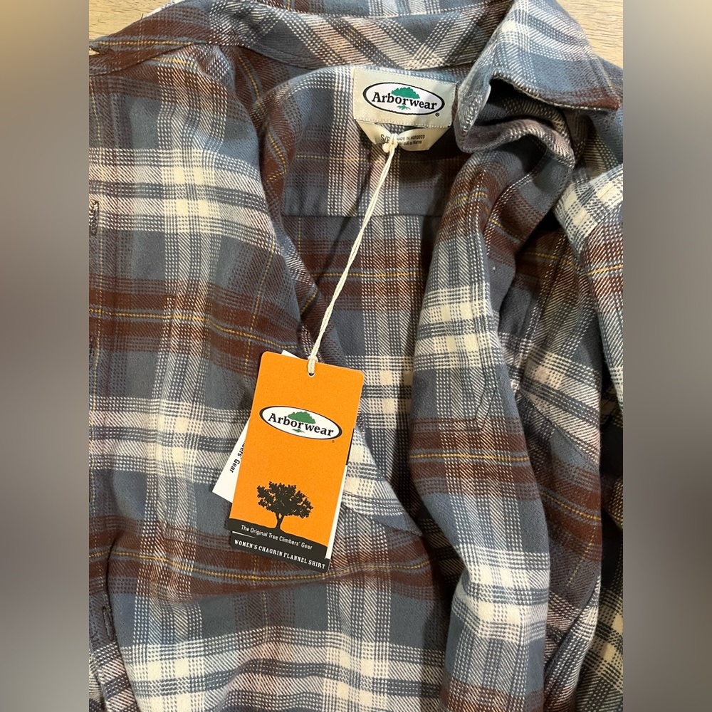 Arborwear flannel button up small